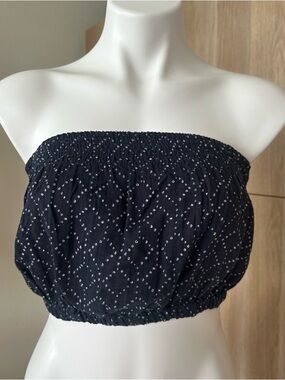 Universal Thread Women's Crinkle Gauze Tube Top Size XS